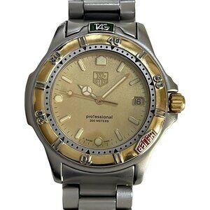 TAG Heuer Professional Unconfirmed Silver Men's Wrist Watch 295-071425